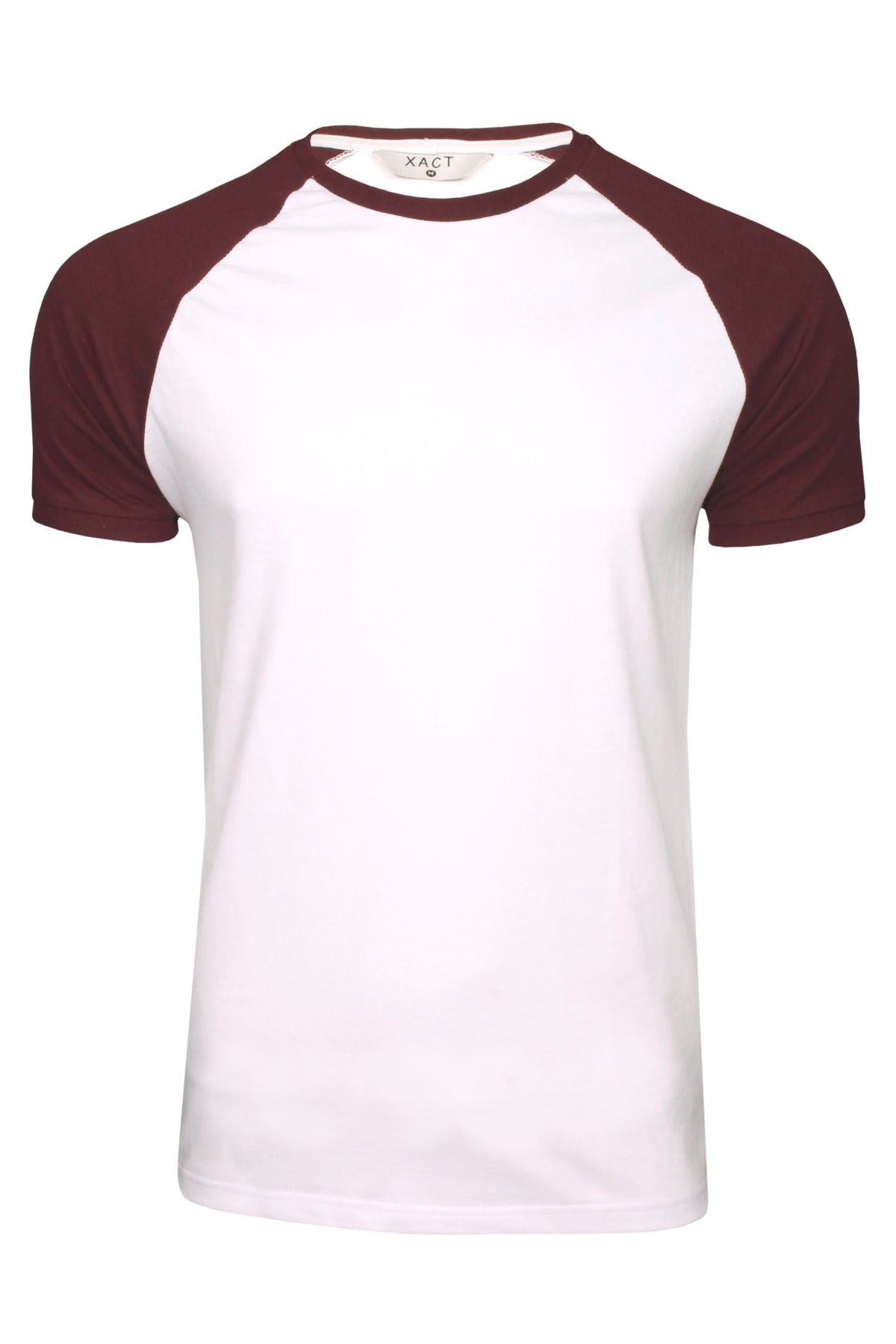 Xact Mens 3-Pack T-Shirts with Raglan Short Sleeves and Crew Neck Collar-2