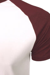 Xact Mens 3-Pack T-Shirts with Raglan Short Sleeves and Crew Neck Collar-3