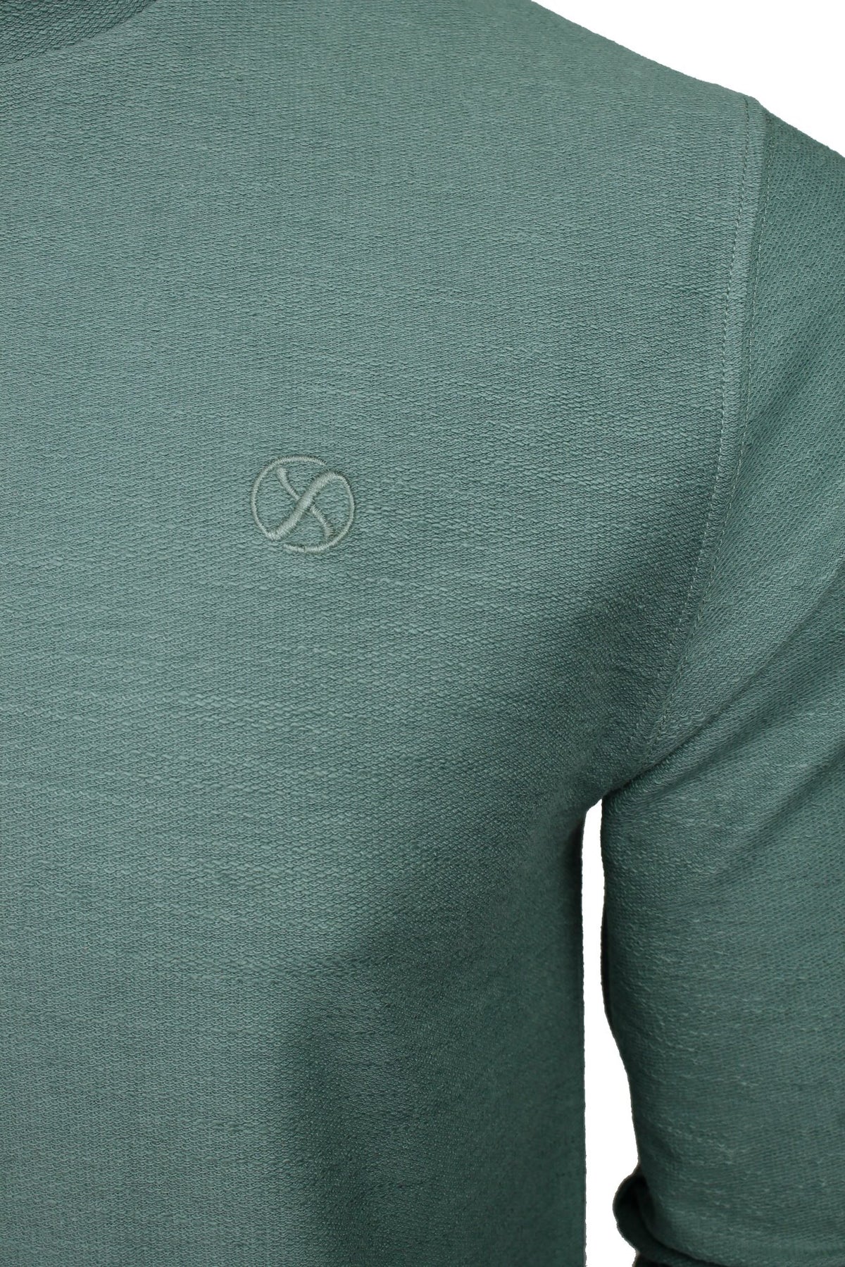 Xact Men's Collarless Grandad Henley T-Shirt, Long Sleeve, 100% Cotton, 200 GSM-2