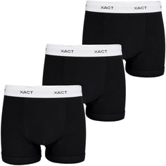 Xact Mens Cotton Stretch Boxer Shorts/ Trunks (3 Pack)-Main Image