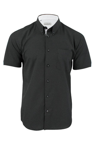 Xact "Mini Polka Dot" Short Sleeved Shirt-Main Image