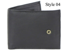 Mens Soft Leather Billfold Wallet
