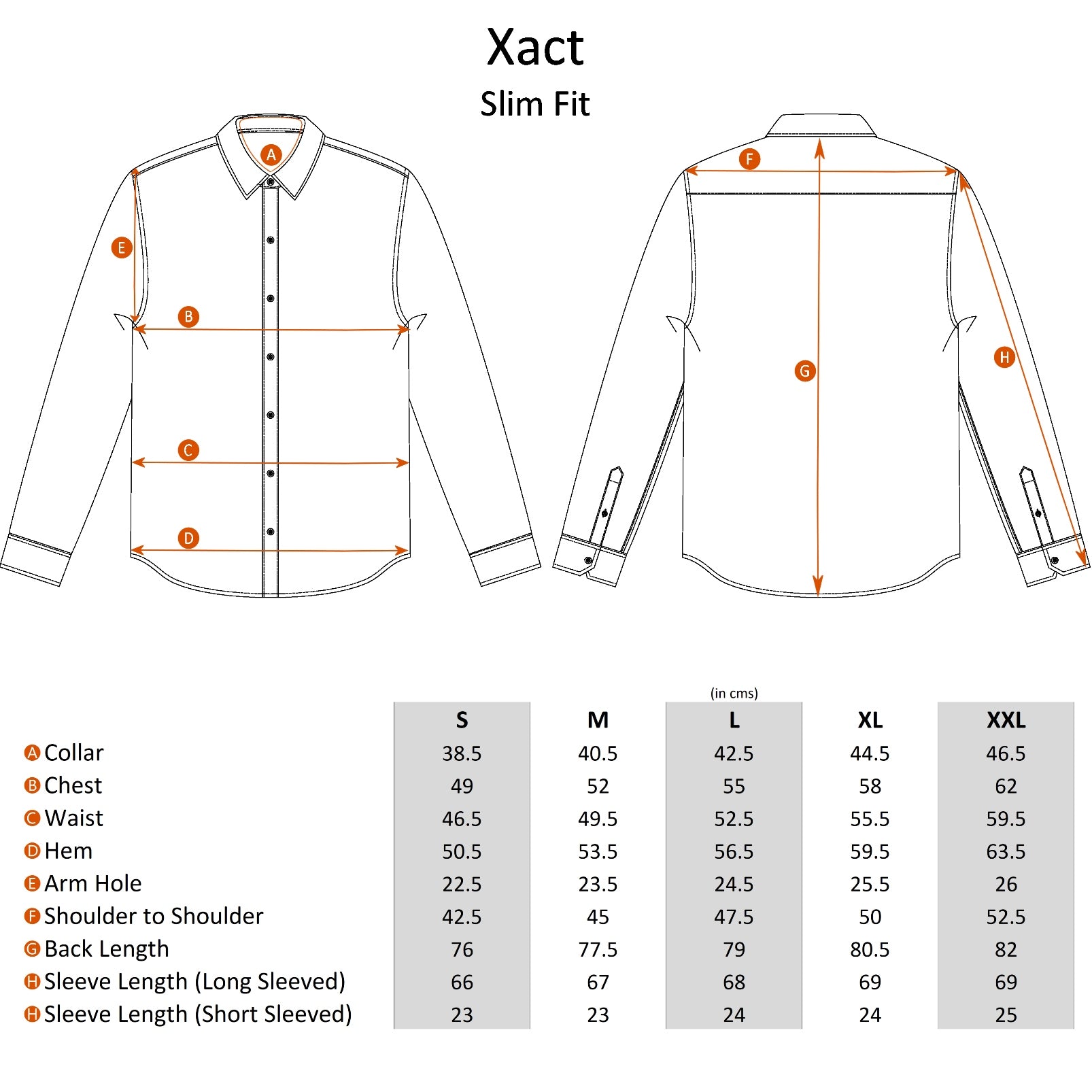 Xact Mens Short Sleeved Gingham Check Shirt - Slim Fit-3