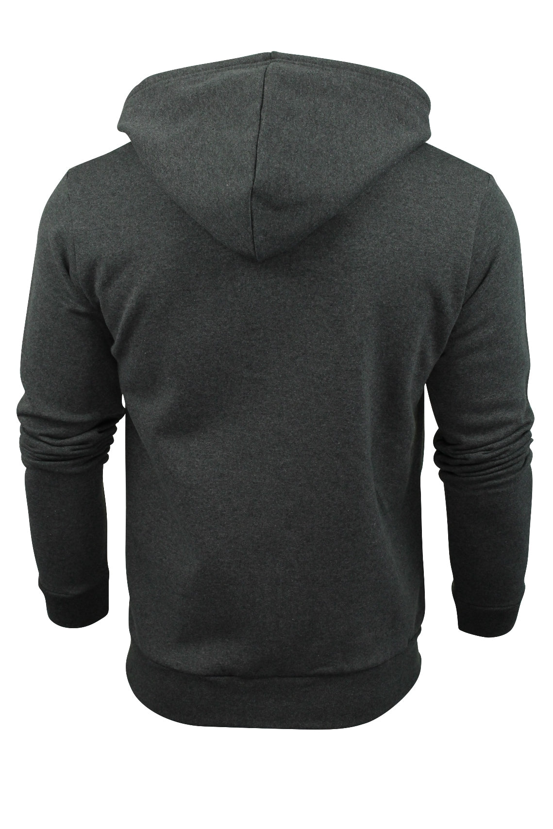 Mens Hoodie Sweat-Top by Xact Clothing Made in England (Charcoal)-3