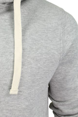Mens Zip Through Hoodie Sweatshirt by Xact Fleece Back-2