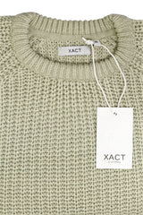 Xact Men's Chunky Knit Fisherman Knit Jumper-4