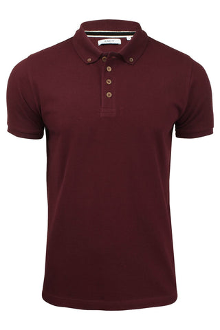 Xact Mens Pique Polo link Short Sleeved Golf Casual-Main Image